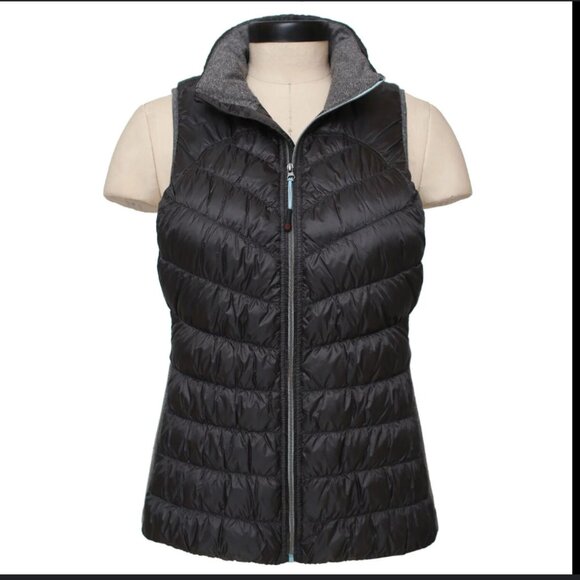 Tangerine Women’s Medium Grey Puffer Vest - Picture 1 of 4